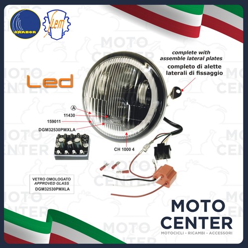 Gruppo ottico led - ottico, siem