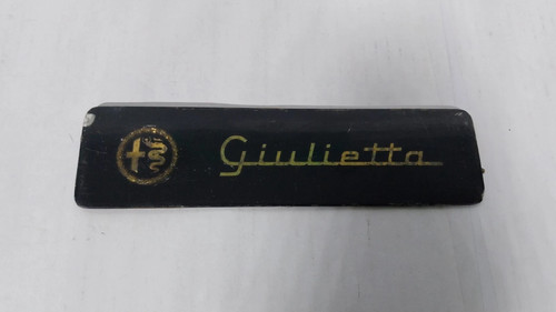 Alfa romeo giulietta targhetta - alfa,