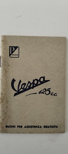 Vespa 125 v30 - v30-v33, libretto
